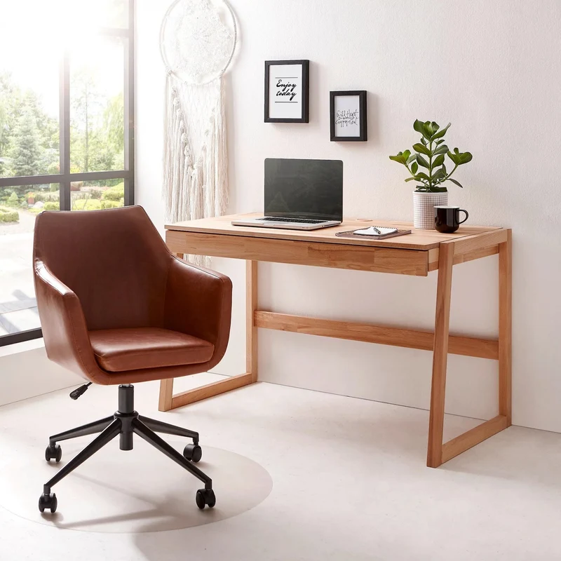 Eric solid oak desk | NordicStory