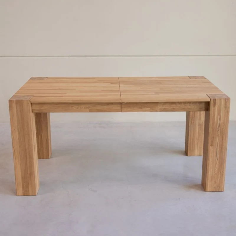 Set of solid wood table Ontario and 6 chairs Provance | NordicStory