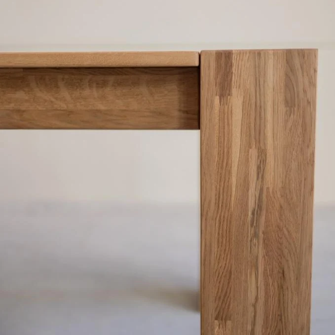 Set of solid wood table Ontario and 6 chairs Provance | NordicStory