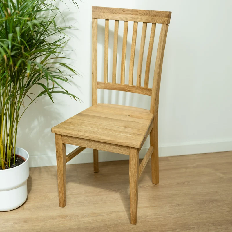Set of solid wood table Ontario and 6 chairs Provance | NordicStory