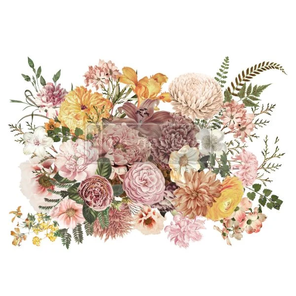 Decor Tranfer RE DESIGN WITH PRIMA - WOODLAND FLORAL