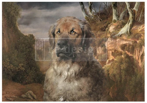 Papel Decoupage RE DESIGN WITH PRIMA Loyal Friend