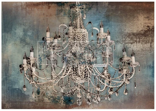 Papel Decoupage RE DESIGN WITH PRIMA Moody Chandelier