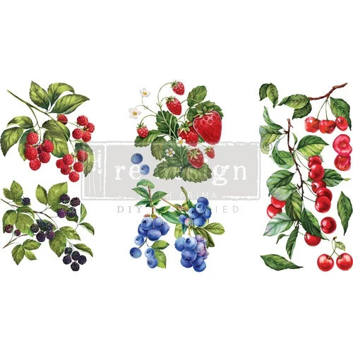 Decor Transfer RE DESIGN WITH PRIMA - Sweet Berries