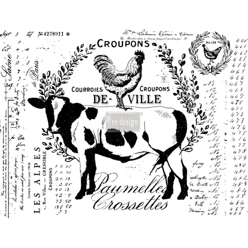 Decor Transfer RE DESIGN WITH PRIMA - Farm Delights