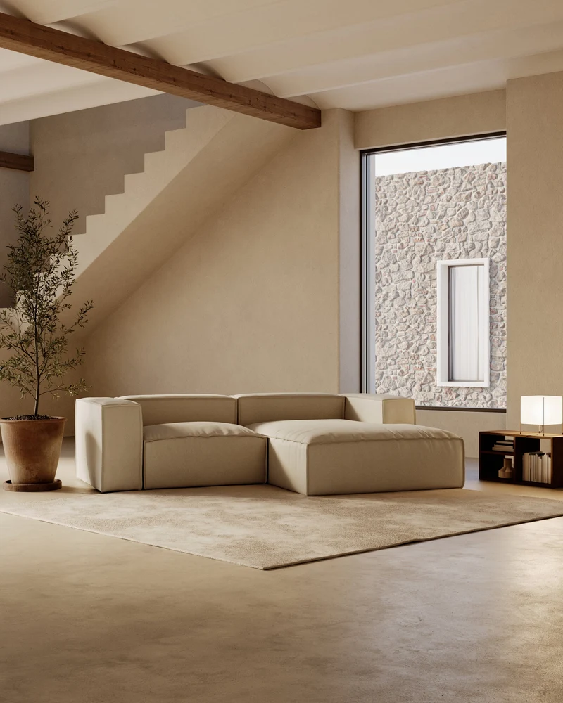 Sofá chaise longue Enfia