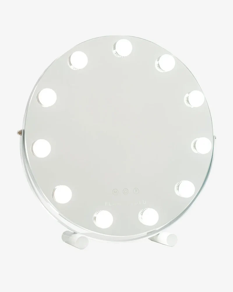 Espejo maquillaje circular con luz LED - JASMINE