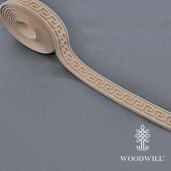 Wood Carved Flexible Trimm 215 Cm X 2.1 Cm