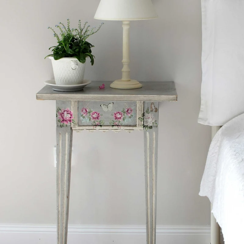 H2O Transfer Re Design With Prima - Springtime Peonies
