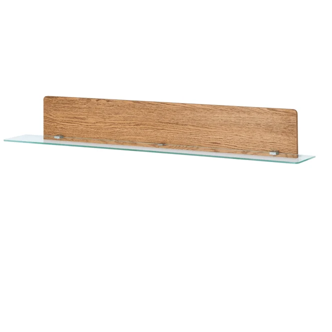 MONTENEGRO 35 Oak Wood Wall Shelf | LoftStory