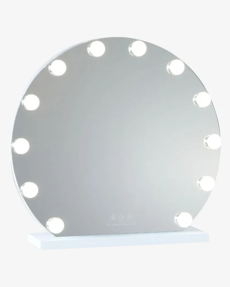Espejo maquillaje semicircular con luz LED - DREAM