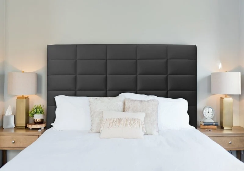Aitana. Cabecero de Cama. Polipiel. Alto: 117 cm (para 135 o 150)