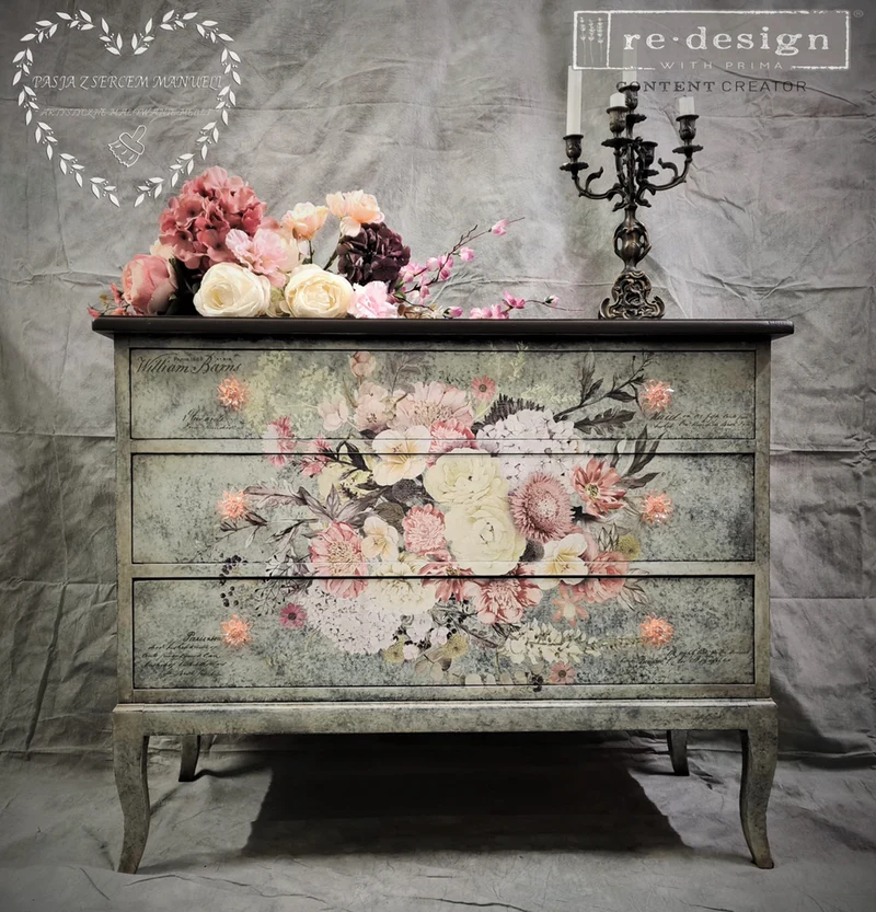 Decor Transfer RE DESIGN WITH PRIMA - Life in Full Bloom