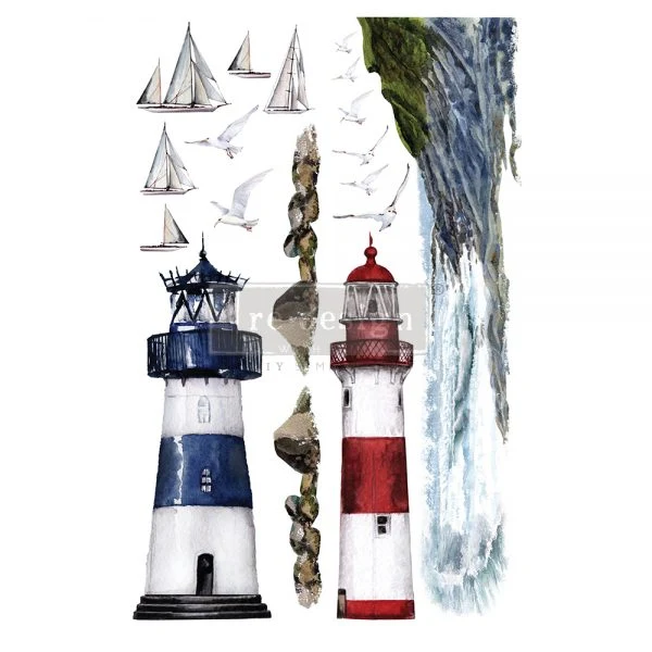 Decor Transfer RE DESIGN WITH PRIMA Lighthouse