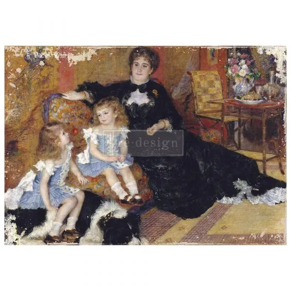 Papel Decoupage RE DESIGN WITH PRIMA Family Moment