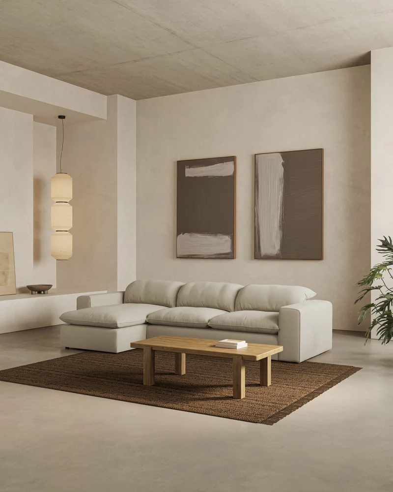 Sofá chaise longue Nimbo