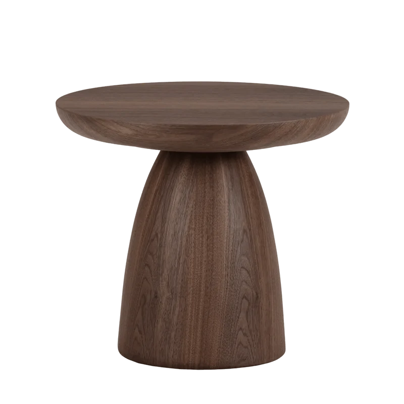 Walnut side table