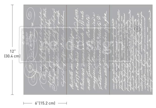 Decor Transfer RE DESIGN WITH PRIMA - Secret Letter II