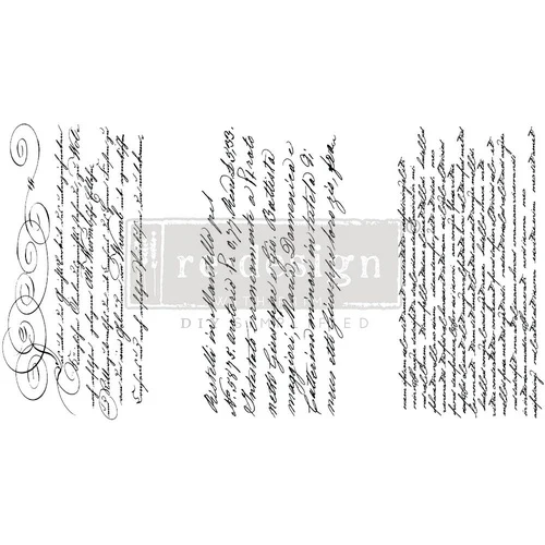Decor Transfer RE DESIGN WITH PRIMA - Secret Letter