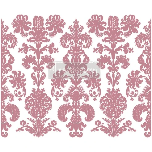 Sello Re Design With Prima STAMPED DAMASK