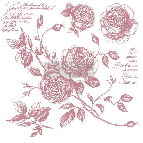 Sello Re Design With Prima ROMANCE ROSES