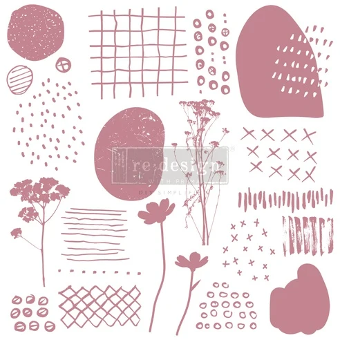 Sello Re Design With Prima ABSTRACT SCRIBBLES
