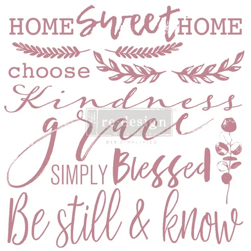 Sello Re Design With Prima INSPIRED WORDS