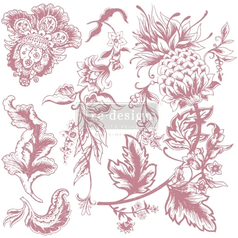 Sello Re Design With Prima RUSTIC FLORAL ELEMENT