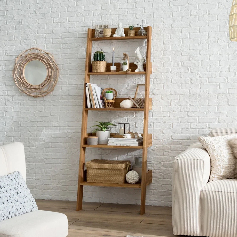 Scandi solid oak bookcase | NordicStory