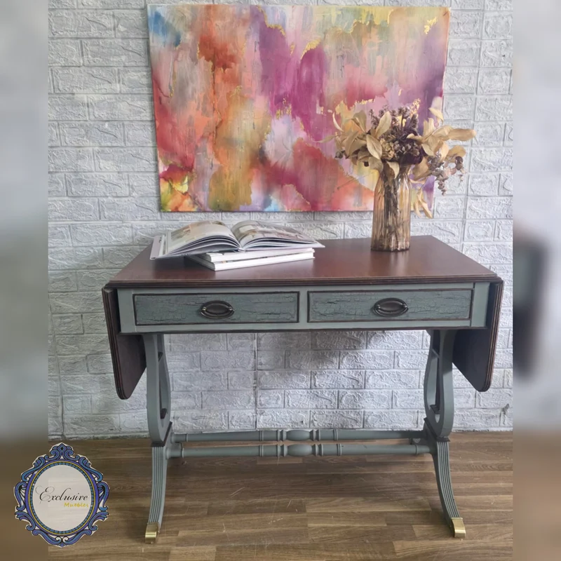 Mesa de CAOBA Restaurada