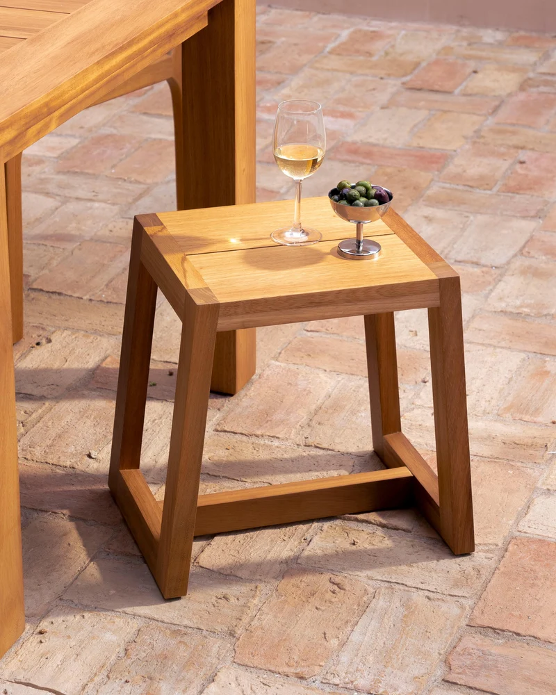 Mesa taburete exterior Carlo