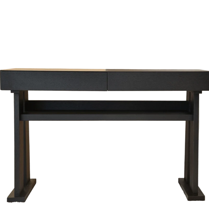 Negro mate Dressing Table