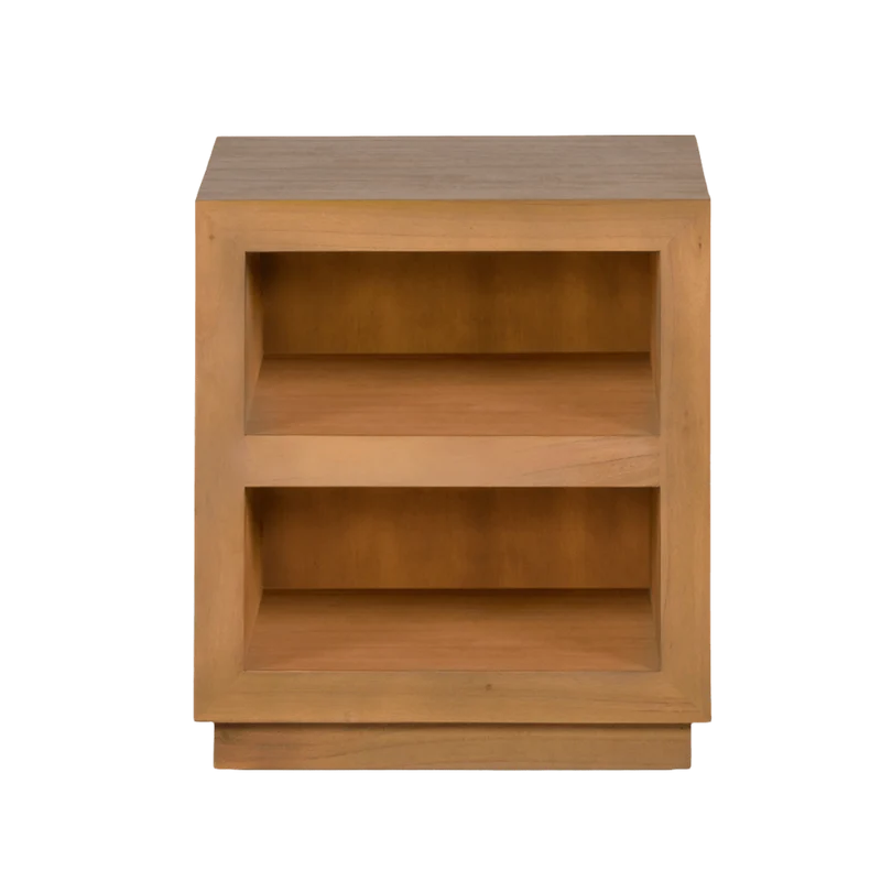 Madera de cedro natural 2 Bedside Table