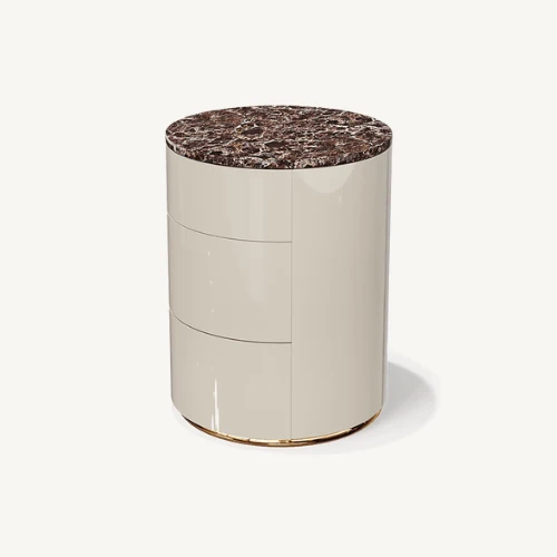 Gihai 3 drawer bedside table
