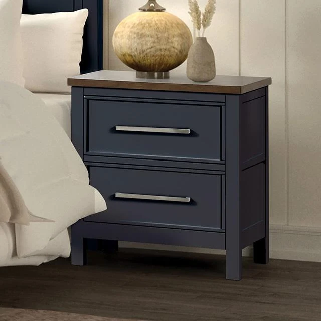 Furniture of America Pinetop FM7171BL-N Nightstand