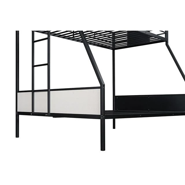 Furniture of America Molton FM-BK904BK-TF Twin/Full Metal Bunkbed