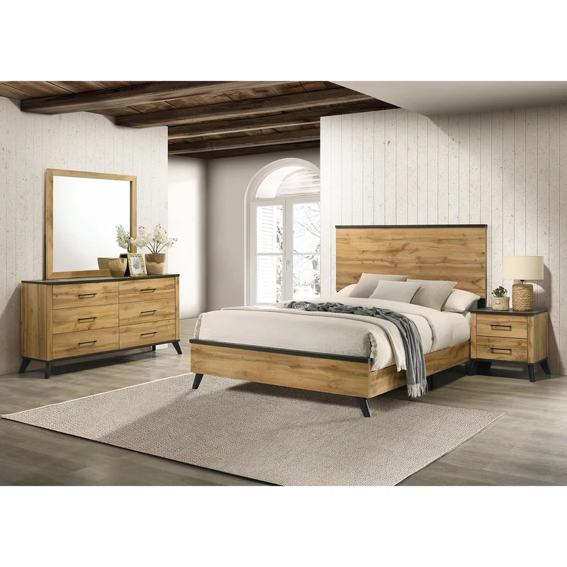 Coaster Furniture Kaywood 225001Q-S4 6 pc Queen Panel Bedroom Set
