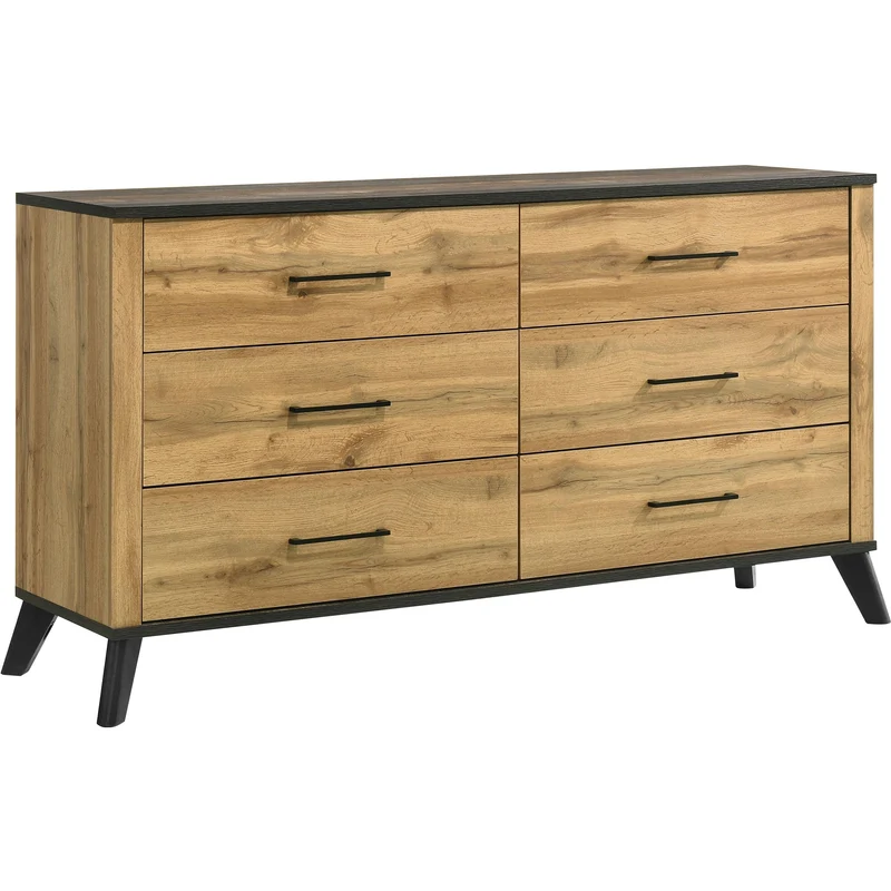Coaster Furniture Kaywood 225001Q-S5 7 pc Queen Panel Bedroom Set