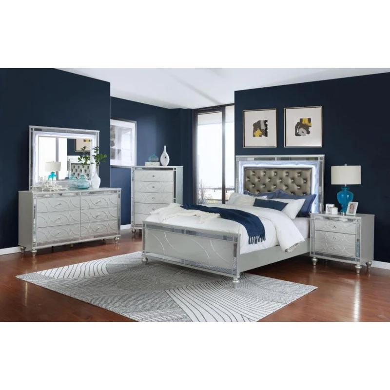 Coaster Furniture Gunnison 223211KE 6 pc King Panel Bedroom Set