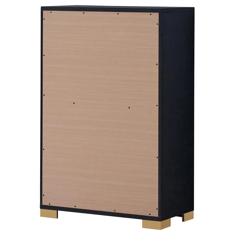 Coaster Furniture Marceline 222835 5-Drawer Bedroom Chest - Black