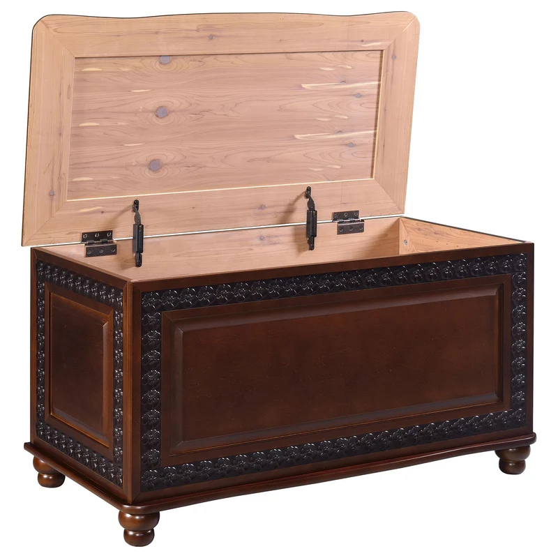 Coaster Furniture Finlay 900012 Cedar Chest - Dark Tobacco