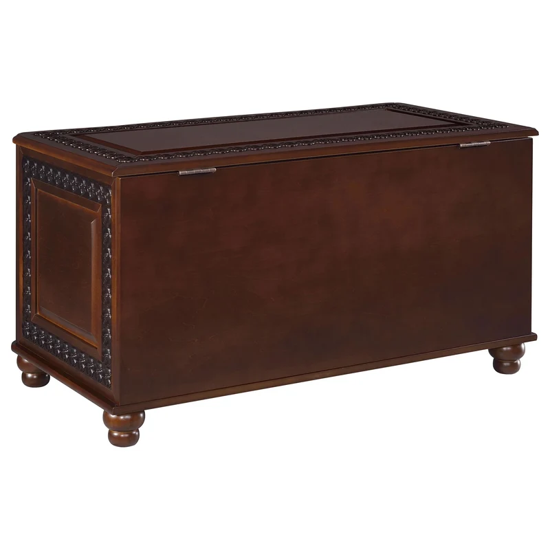 Coaster Furniture Finlay 900012 Cedar Chest - Dark Tobacco