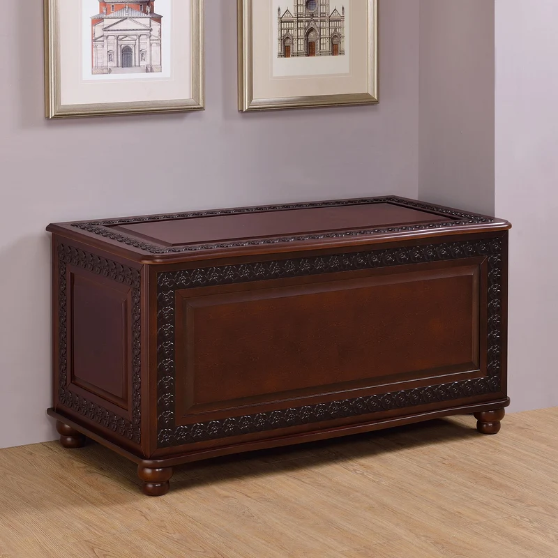 Coaster Furniture Finlay 900012 Cedar Chest - Dark Tobacco