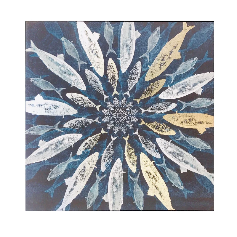 Fish Clock painting