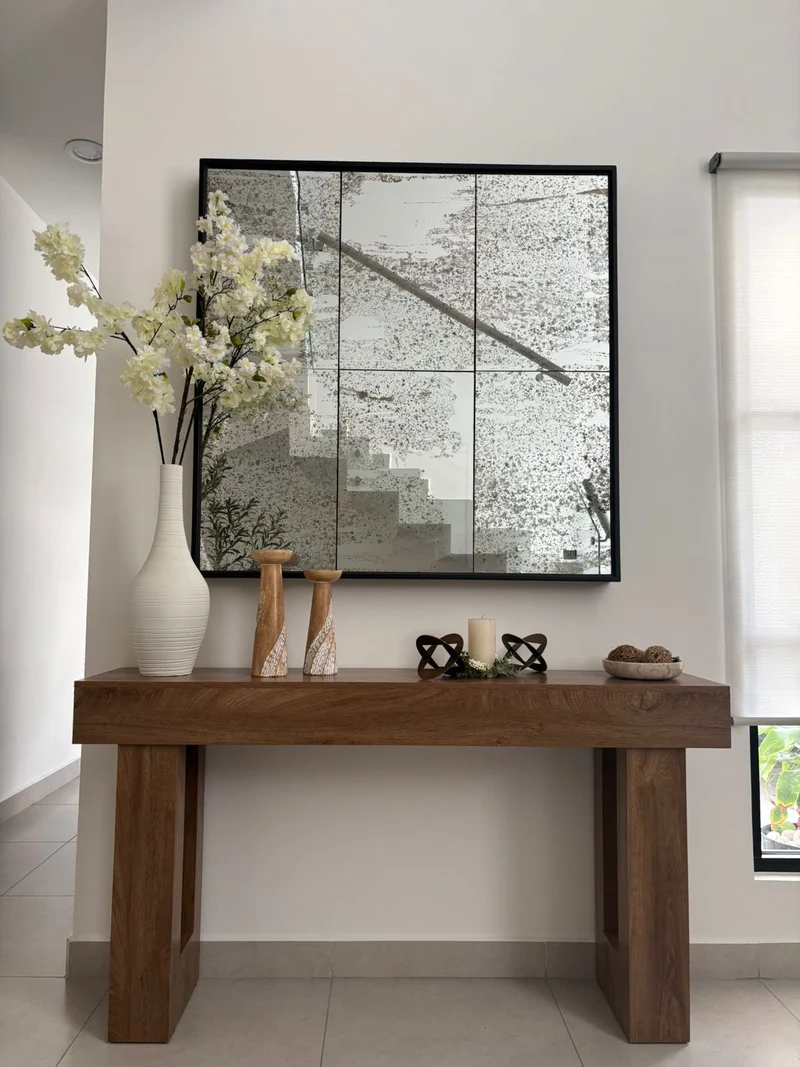 Espejo decorativo avejentado