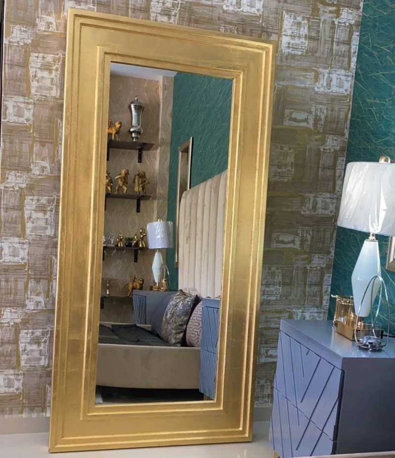 Espejo decorativo francés oro