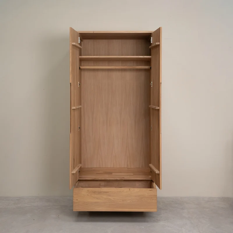 Armario de 2 puertas de madera maciza Sweden | NordicStory