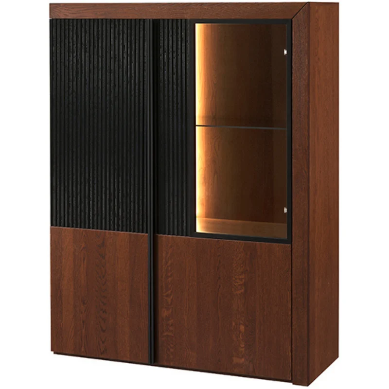 Vitrina de madera roble PARIS 15 | LoftStory