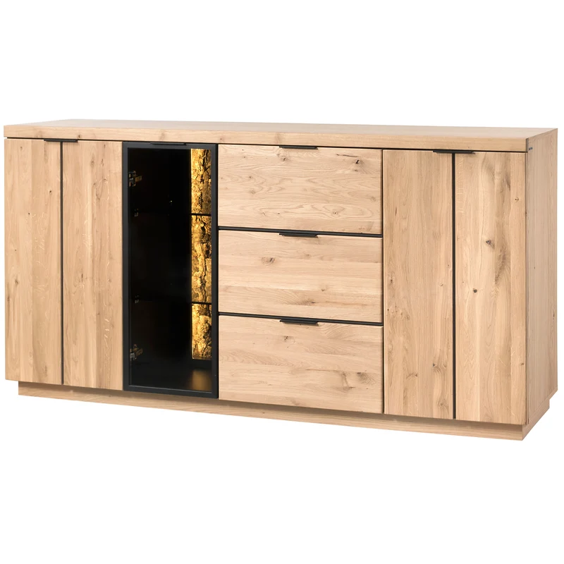 Aparador de madera roble NAPOLI 20 | LoftStory