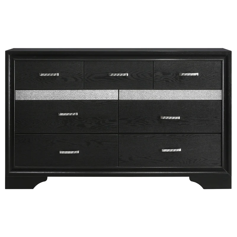 Coaster Furniture Miranda 206363 7-Drawer Dresser - Black